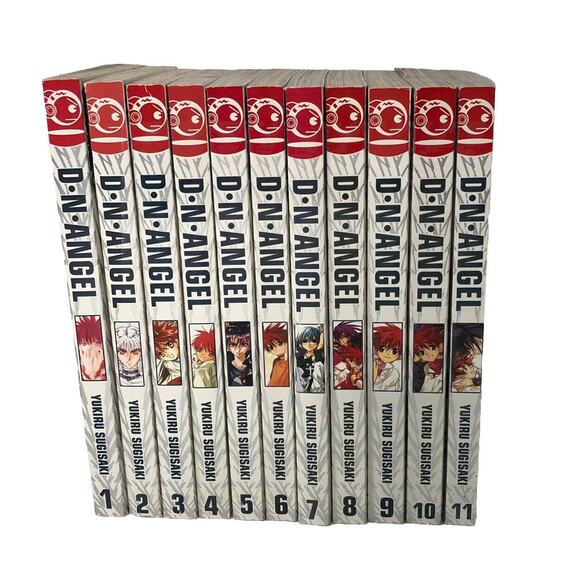 DNAngel Vol 1-11 Manga English Yukiru Sugisaki Tokyopop Trade Paperback - Picture 2 of 8